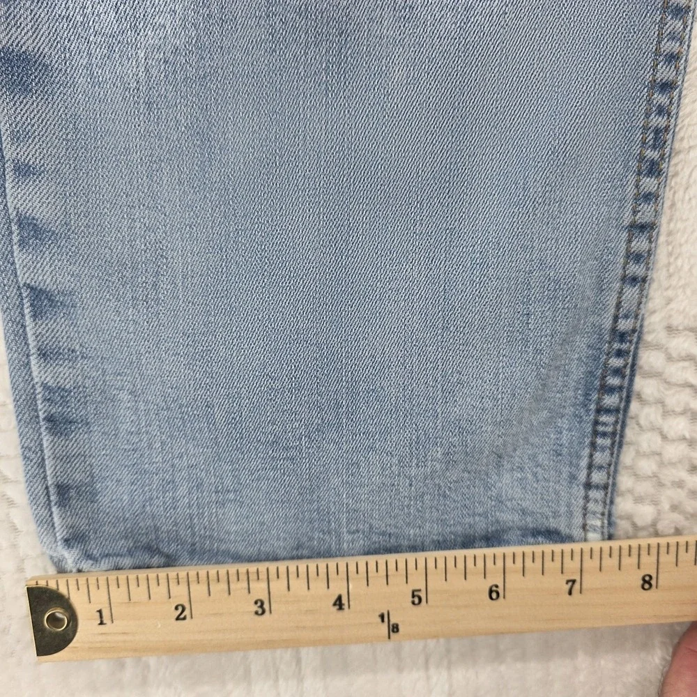 Levis 511 Slim Straight Jeans Mens 38x32 Blue Denim Mid Rise Stretch 04511-2305